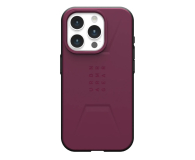UAG Civilian Magsafe do iPhone 15 Pro bordeaux - 1187811 - zdjęcie 1